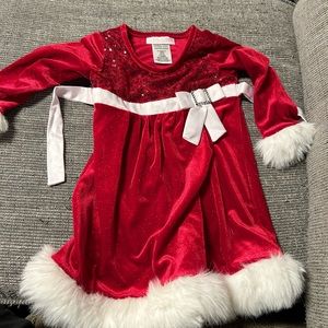 Bonnie Baby Christmas Dress